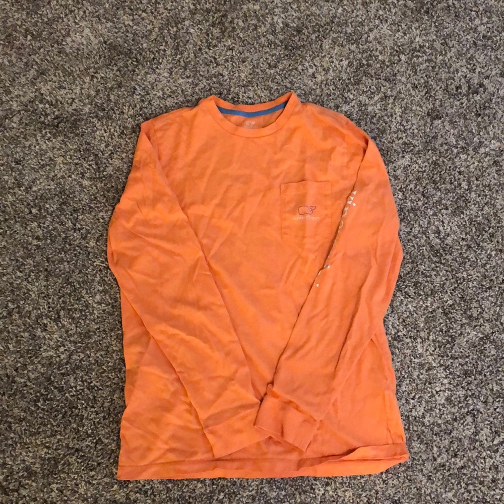 Boys long sleeve vineyard vines tee